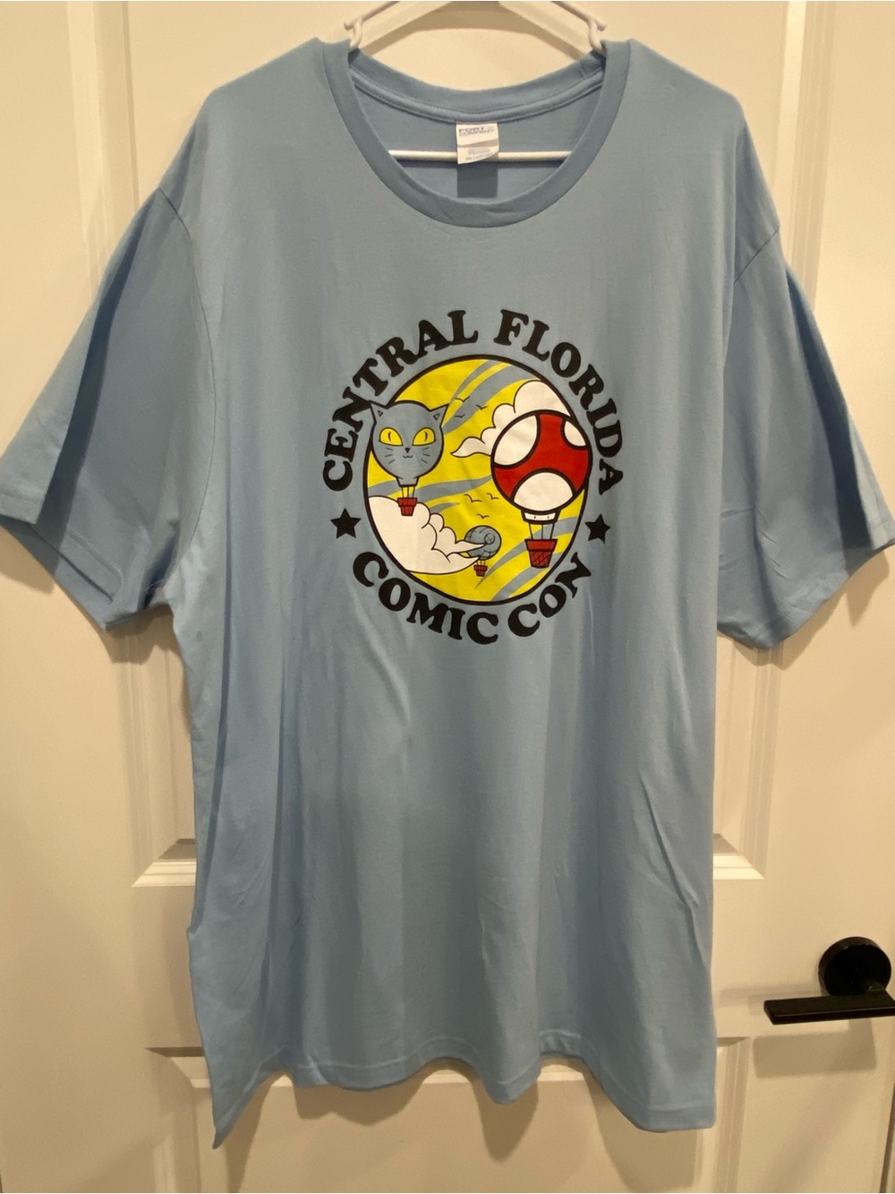 Port & Company Central Florida Comic Con T Shirt Men’s 3XL Blue Graphic Tee